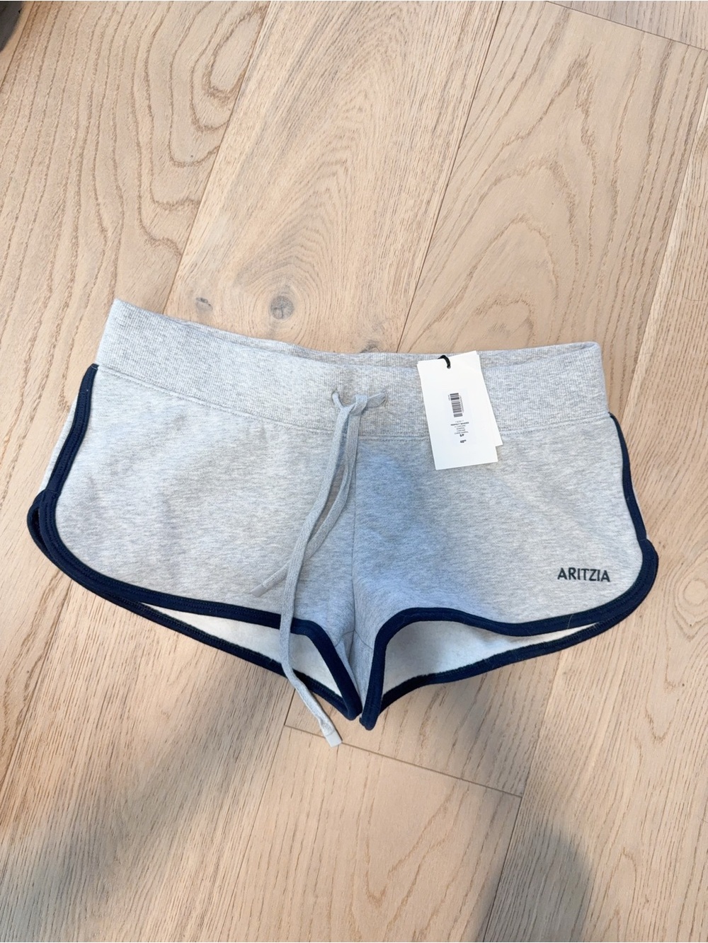 NWT 132917 Aritzia perfect banded h chrome admiral S